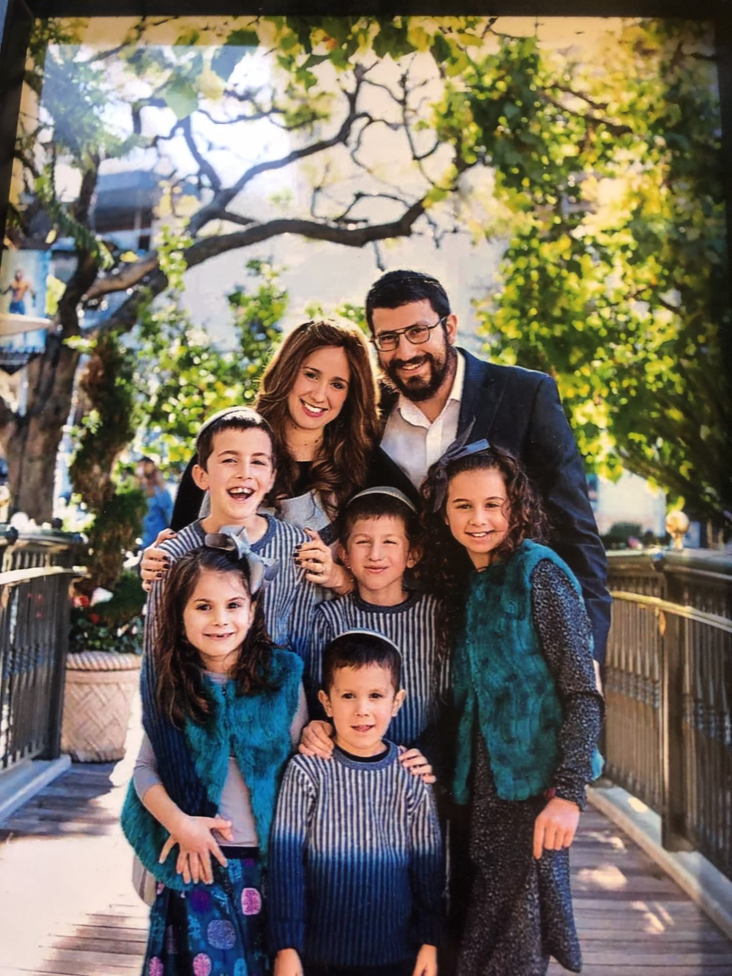 Adina Altein with her five children
